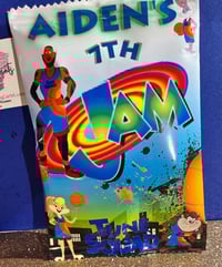 Image 5 of Space Jam Party Favors/Chip Bags/Squad Shirts