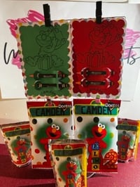 Image 1 of Elmo Party Favors/Chip Bags/Squad Shirts