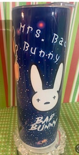 Image 2 of Bad Bunny 20 oz. Skinny Tumblers w/Personality