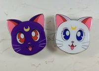Image 1 of Moon Cats Pop Up Phone Stand
