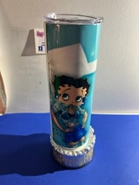 Image 4 of Tiffany w/Betty Boop 20 oz. Skinny Tumblers w/personalization