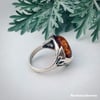Evergreen Time Machine Amber Ring