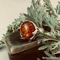 Image 1 of Evergreen Time Machine Amber Ring