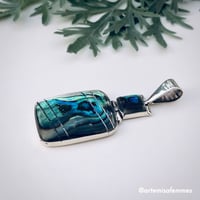 Image 1 of Mystic River Vintage Abalone Pendant