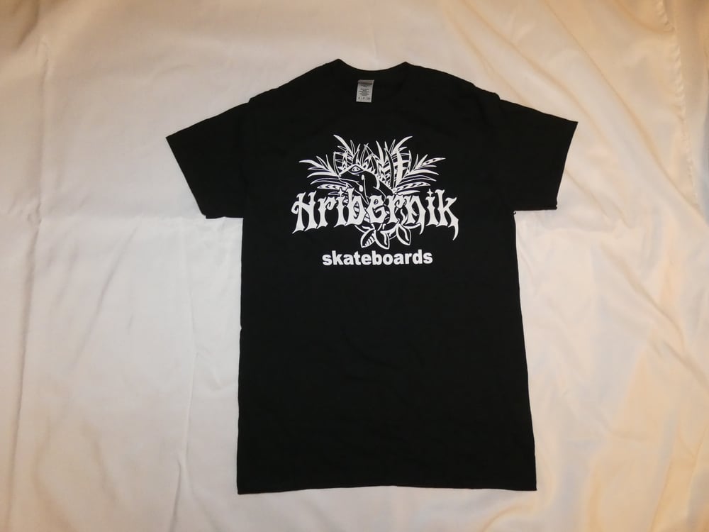 Image of Hribernik Skateboards Tropics Black T-shirt