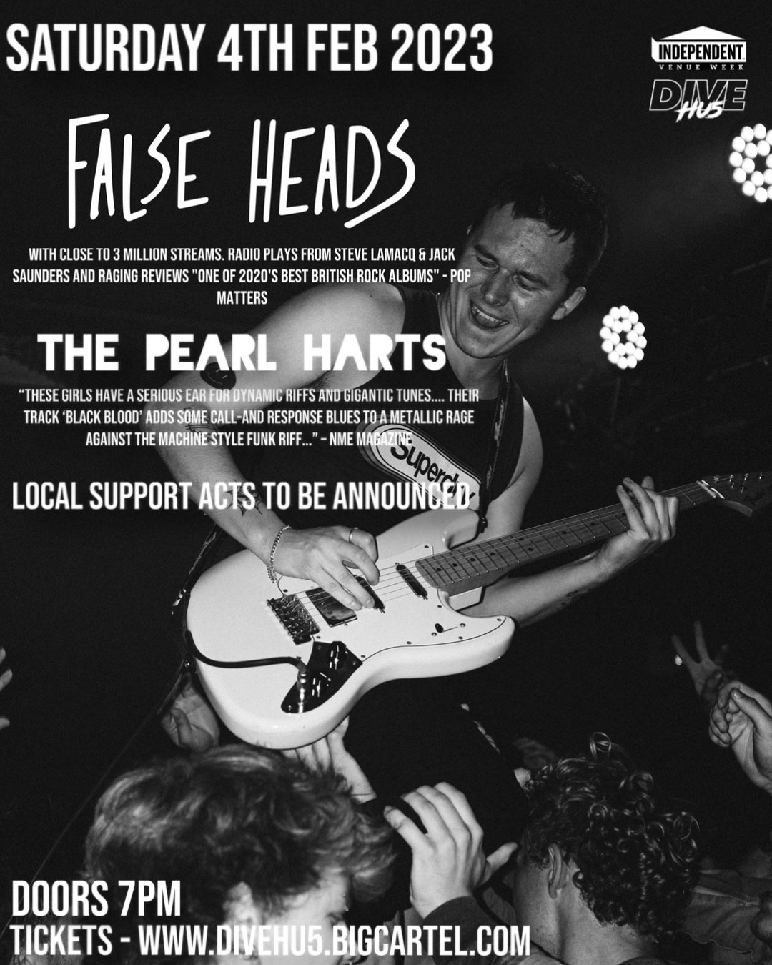 False heads tickets - 4/2/2023 SOLD OUT! 