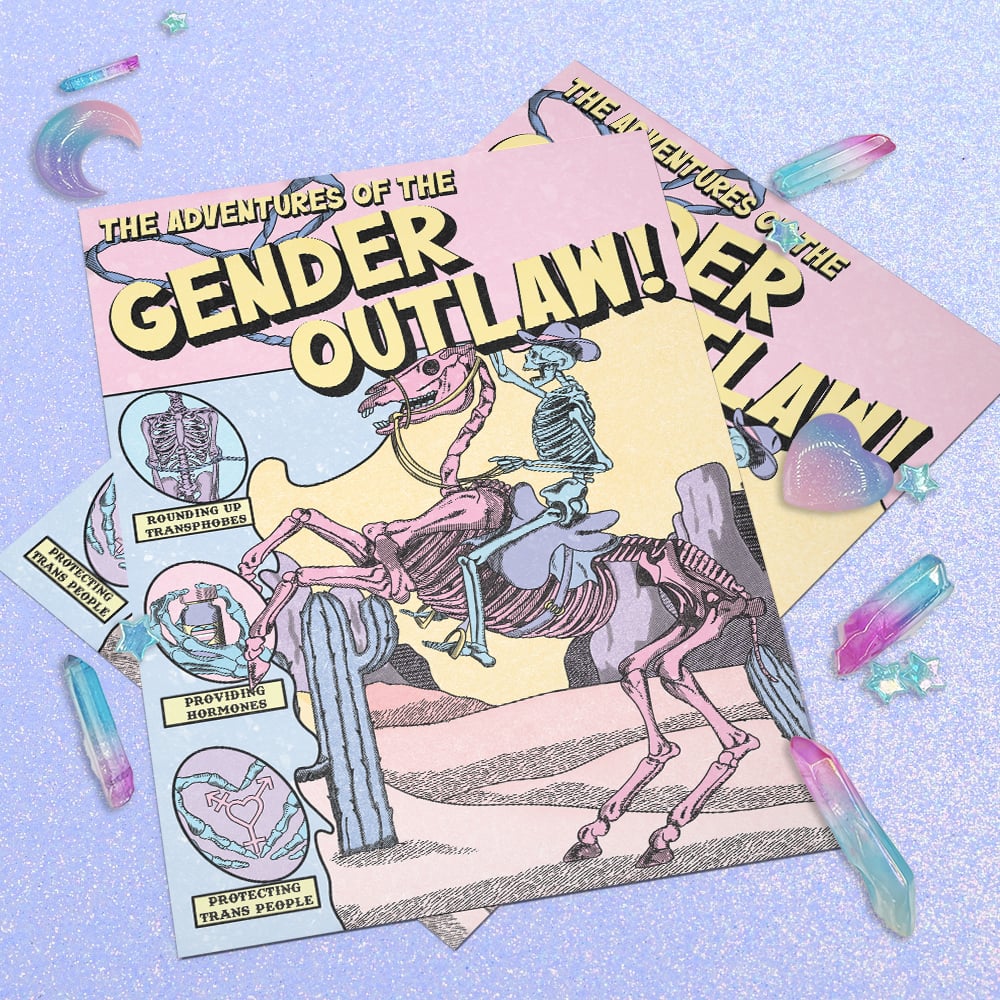 Image of Adventures Of The Gender Outlaw Art Print