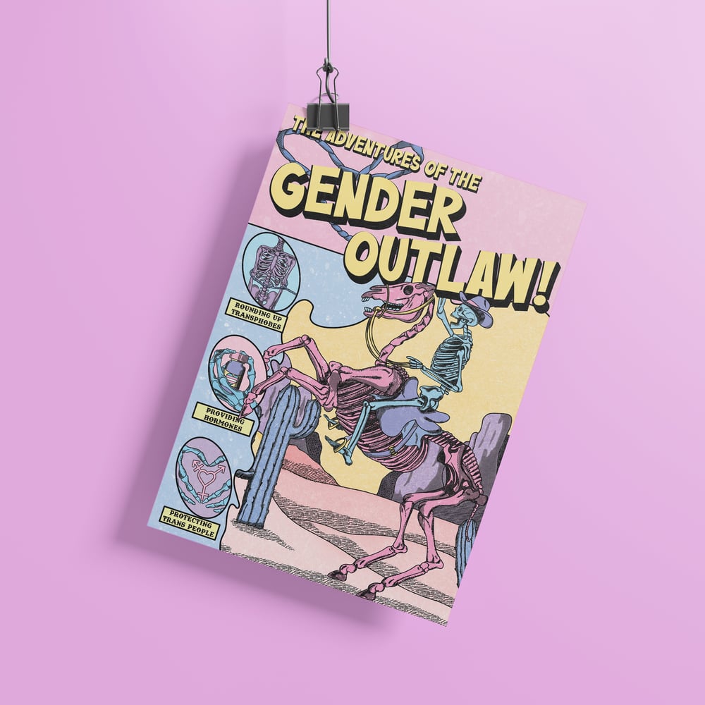 Image of Adventures Of The Gender Outlaw Art Print