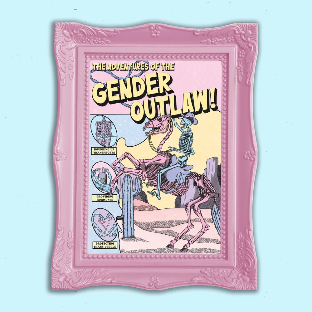 Image of Adventures Of The Gender Outlaw Art Print