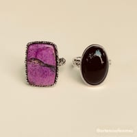 Image 4 of Bosque Purpurina Charoite Ring 