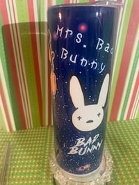 Image 1 of Bad Bunny 20 oz. Skinny Tumblers w/Personality