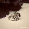 Scorpion's Revenge Vintage Sodalite Poison Ring