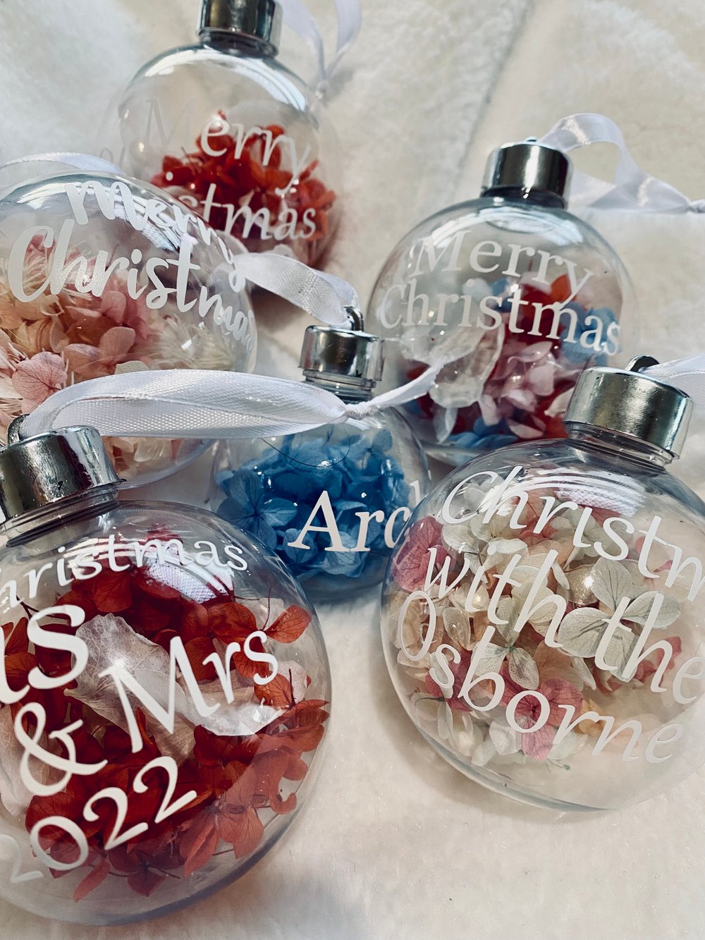 Image of Custom Christmas Baubles (Small)
