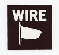 Wire Pink Flag Post Punk Canvas Punk Rock Patch