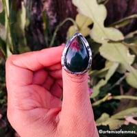 Image 3 of The Huntress Bloodstone Ring