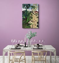 Image 1 of Male Hemp Abstract | original canvas