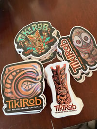 TikiRob Sticker Pack