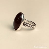 Image 2 of Raven’s Song Black Obsidian Ring