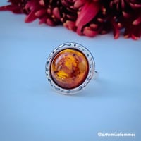 Image 2 of Autumn Quora Baltic Amber Ring