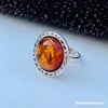 Autumn Quora Baltic Amber Ring