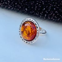 Image 3 of Autumn Quora Baltic Amber Ring