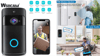 Hi-def Video Doorbell Camera Wifi Wireless for iOS and Android Apps 2.0