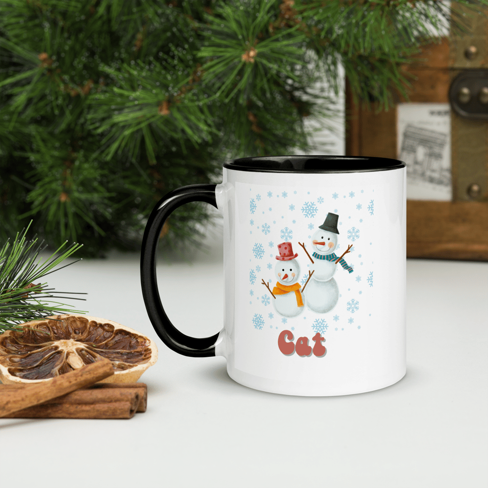 Image of Personalized Snowman Buddy Mug