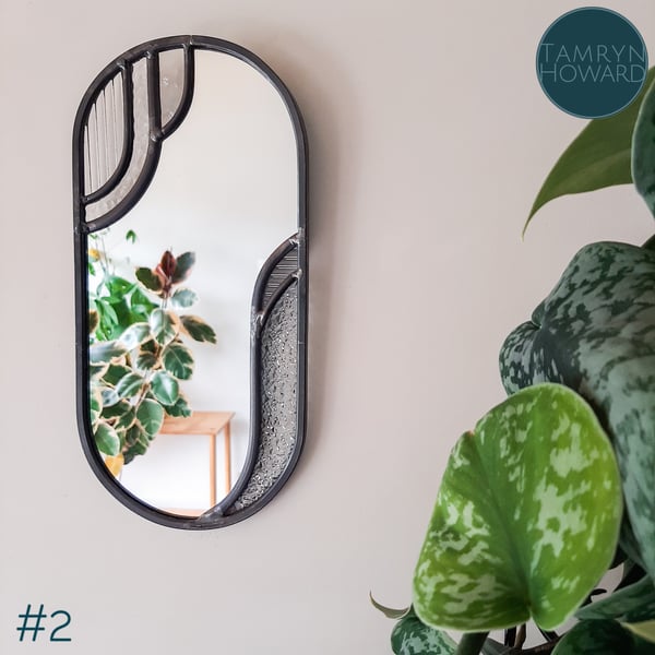 Image of Small Arch Deco Mirrors #1-2