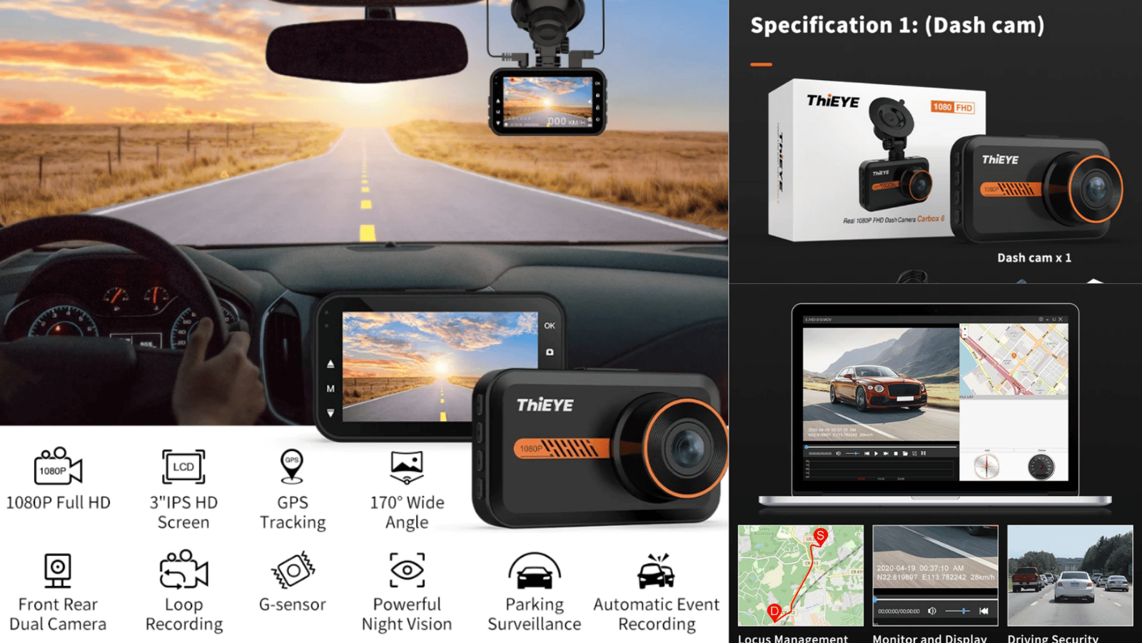 Dash Cam HD Car Video Recorder AverageSecurityGuys