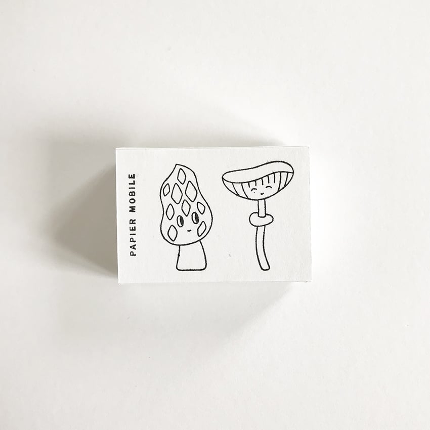 Image of Mushroom II, mini stamps
