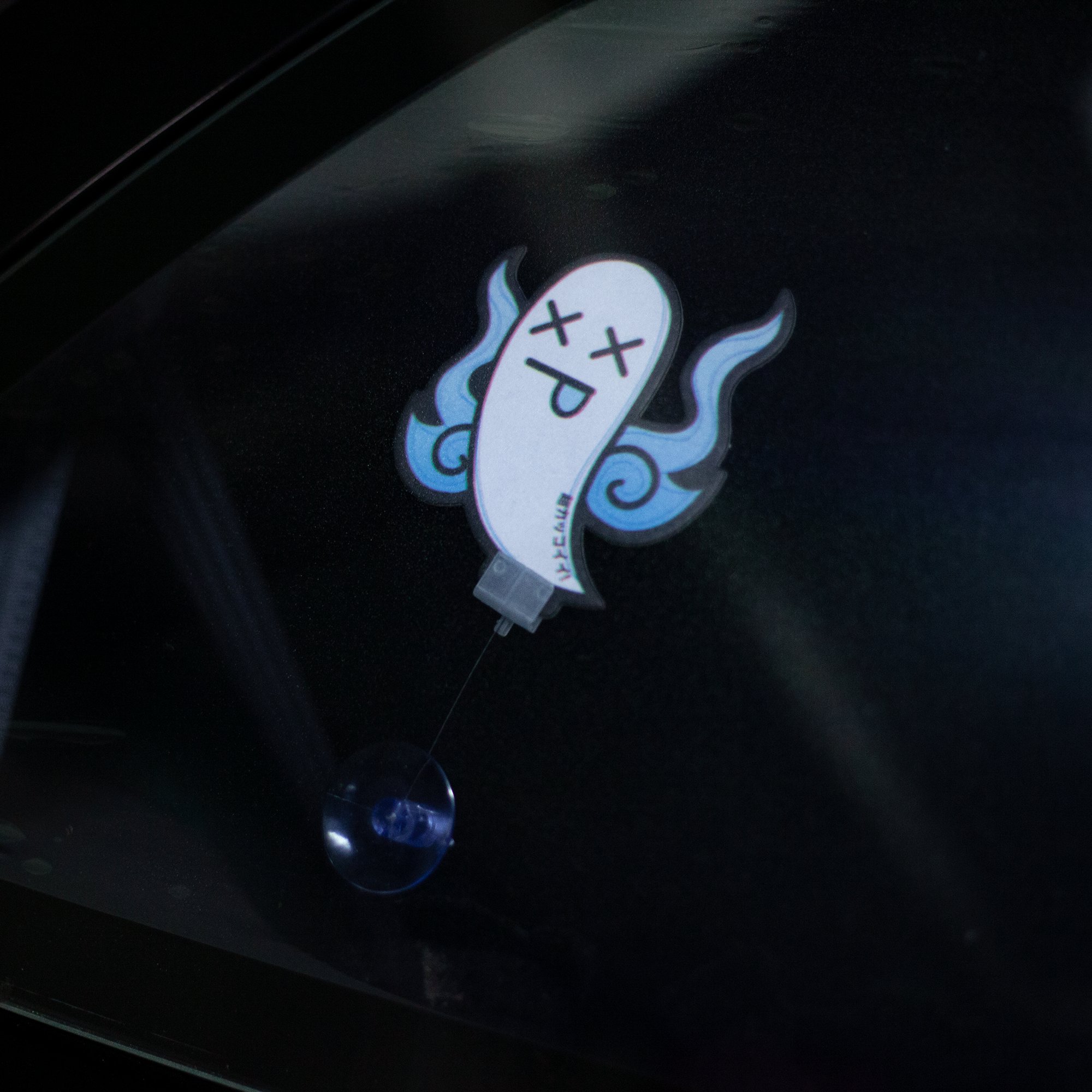 5pcs Car Air Freshener Halloween Funny Cute Ghost Car Hanging