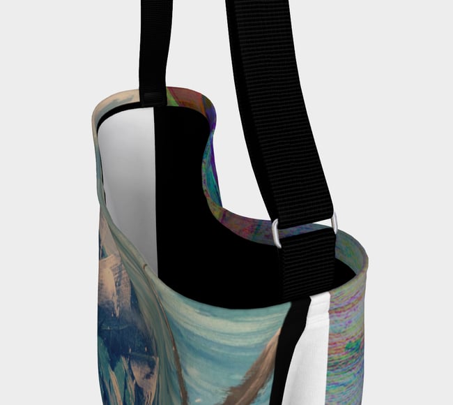 Contemplation and Ice Print Tote Bag