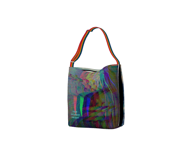 Contemplation and Ice Print Tote Bag