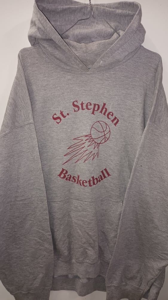 Image of Hoodie  vintage  basketball  size xl fit L
