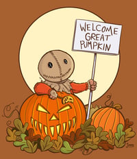 Sam Welcomes The Great Pumpkin T-Shirt