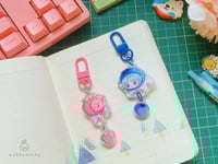 Image 2 of Strob & Bloob 2-Piece Glitter Acrylic Charms