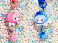 Image 1 of Strob & Bloob 2-Piece Glitter Acrylic Charms
