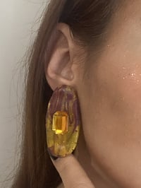 Image 4 of Purple Gold Sparkle Tongue 🍆👅⚜️