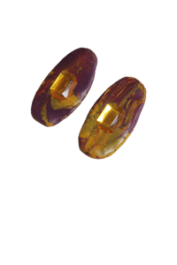 Image 1 of Purple Gold Sparkle Tongue 🍆👅⚜️