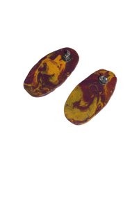 Image 2 of Purple Gold Sparkle Tongue 🍆👅⚜️