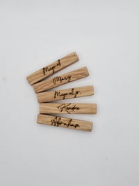 Image 4 of Chalk Name Keychain / Llavero Personalizado Estilo Tiza 
