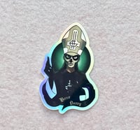 Image of Ghost Bone Daddy holographic sticker