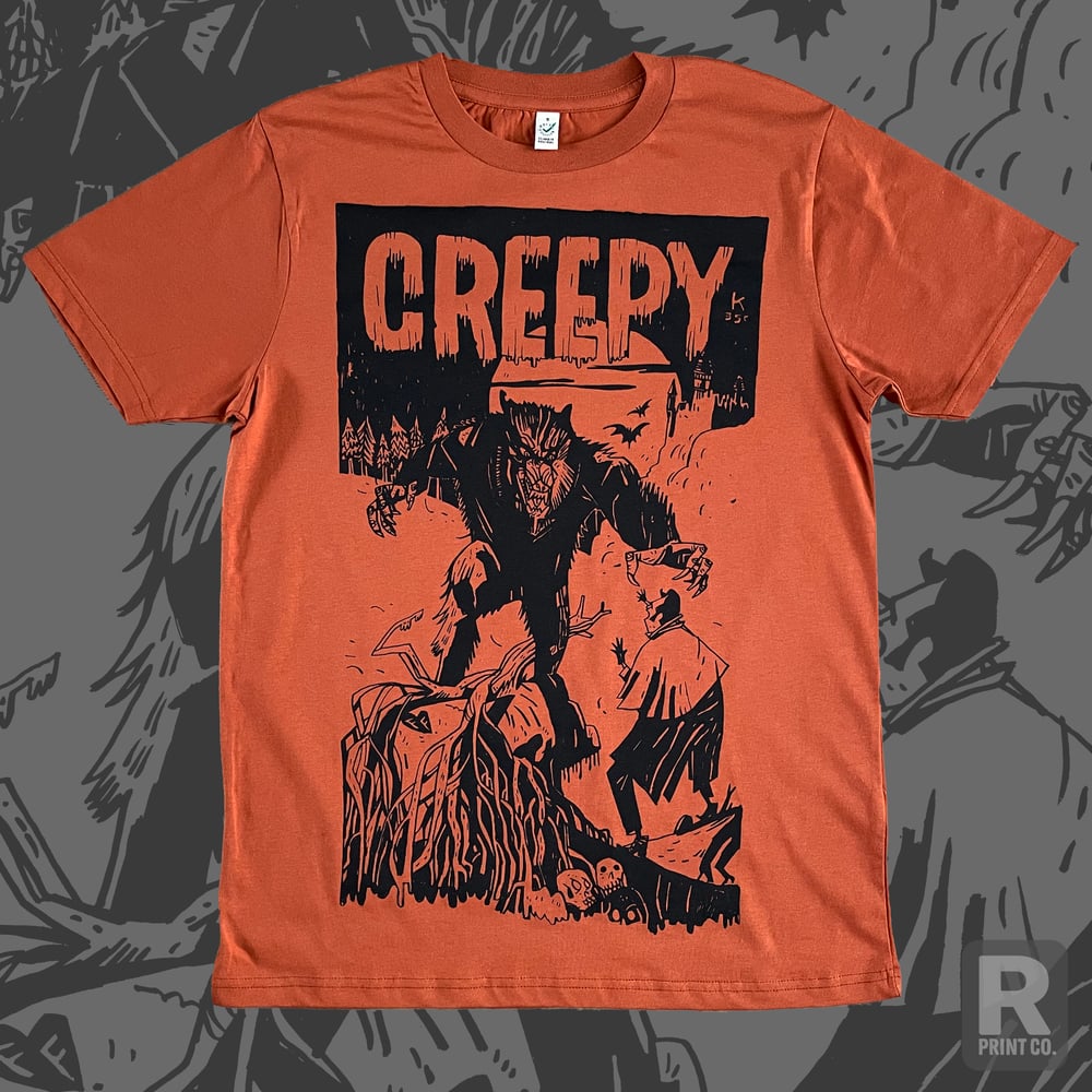 Image of CREEPY - Warwick Johnson-Cadwell *PUMKIN SPICE ORANGE*