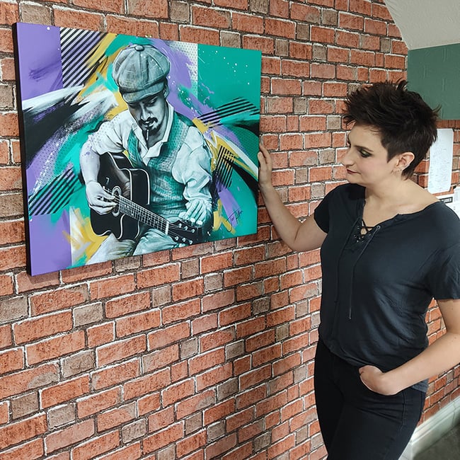 Original Painting<BR>'Tune Up'