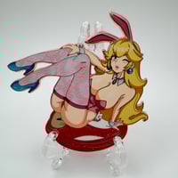 Image 3 of [In-Hand Pin] Bunny Peach