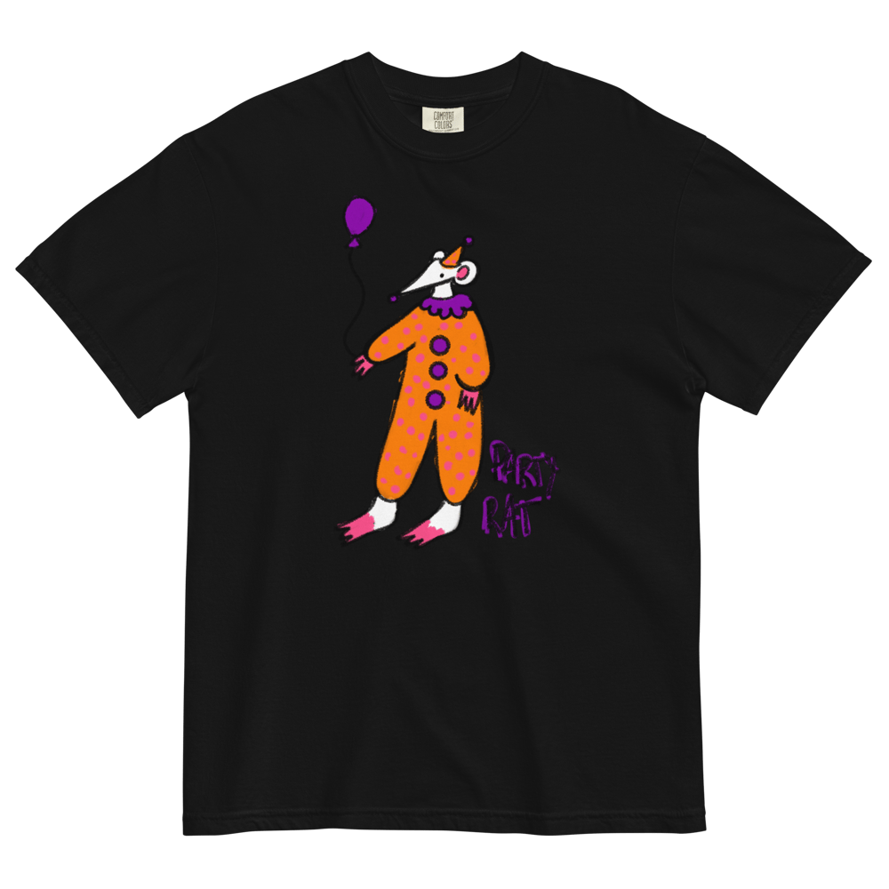 ORANGE PARTY RAT TEE