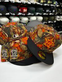 Image 1 of New Era 59Fifty “Leaves” 🍁 by New Era / Neon