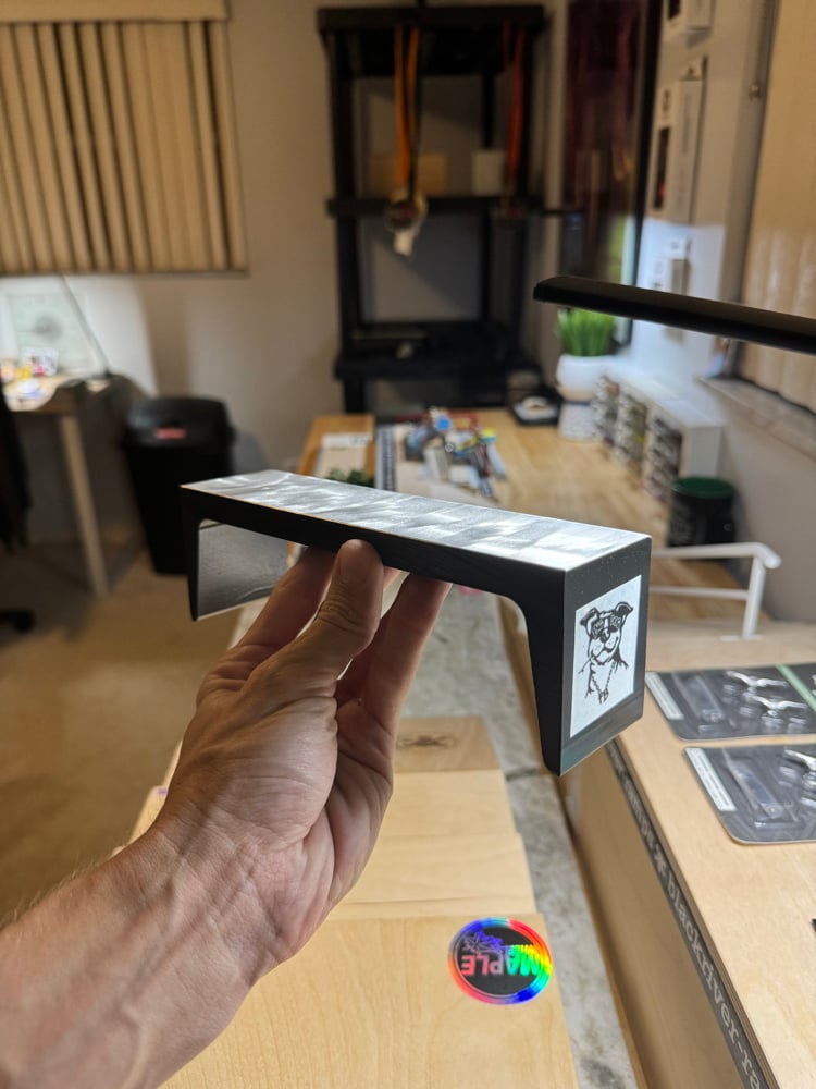 Image of FBC x BIG DOG Metal “Tuxedo” Bench (Aluminum)