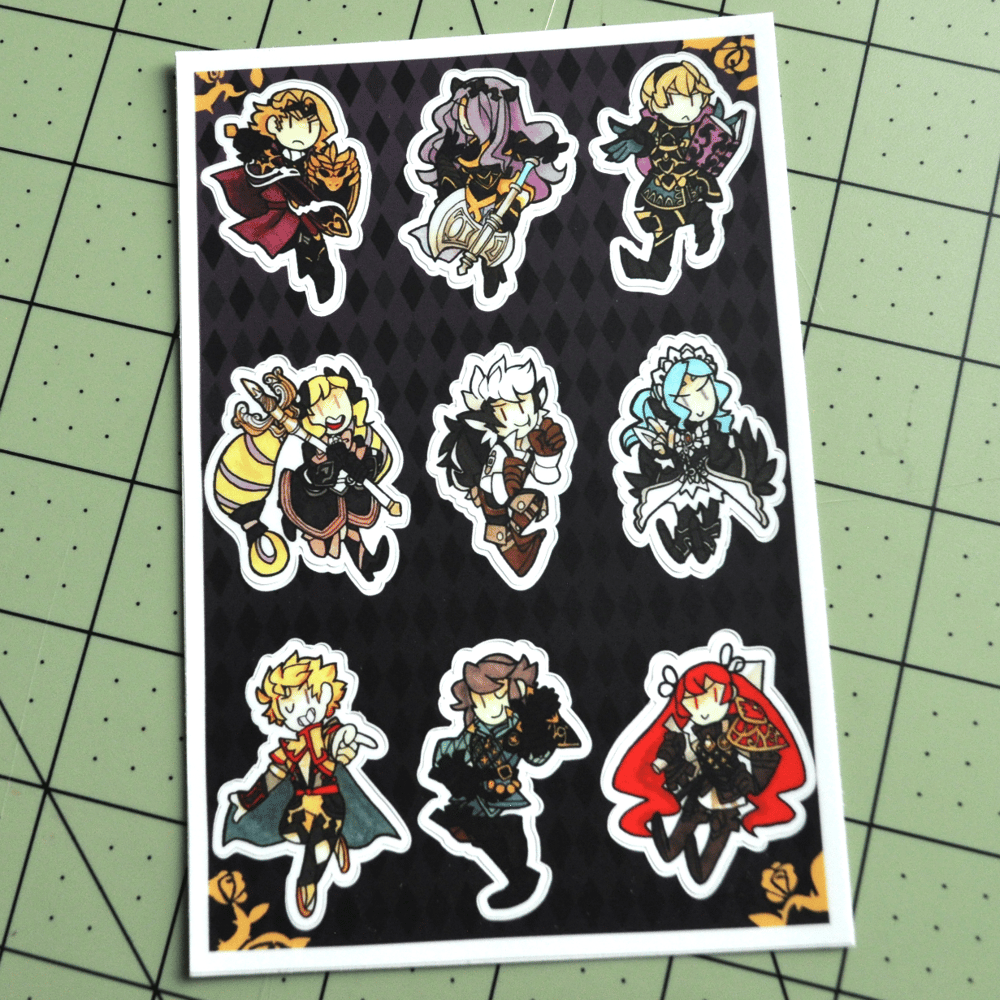 Image of Fates Conquest Stickers LAST CHANCE