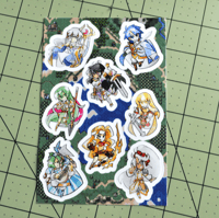 Image 1 of FE: Genealogy of the Holy War Stickers (GENERATION 1)